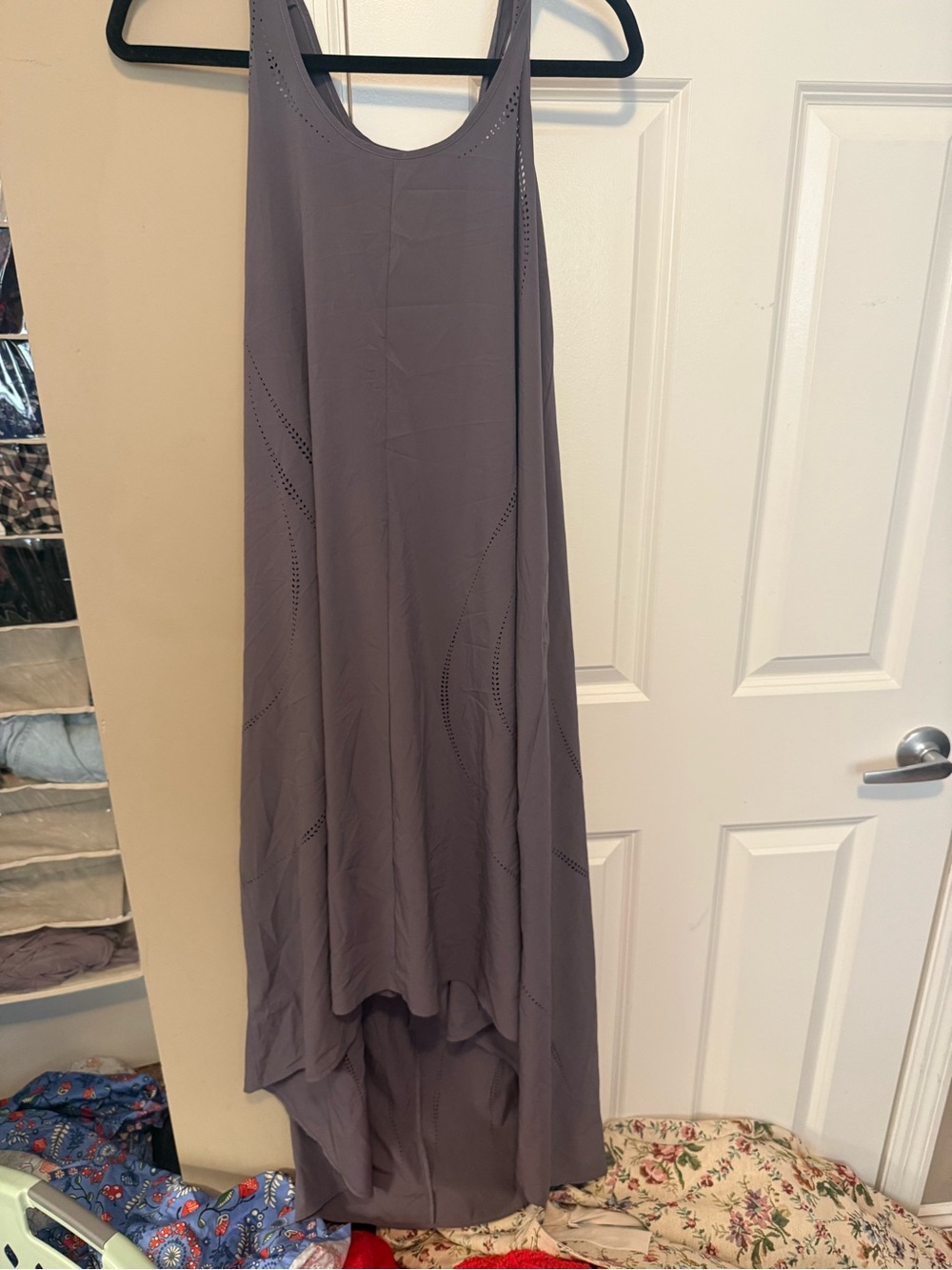 Athleta Presidio Women’s Flowing High-Low Skirt in Dusty Lavender